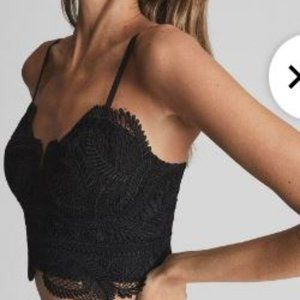 Reiss Penny Lace Bralette